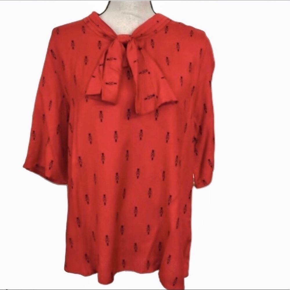 NWT CIRCUS Blouse W/ Nutcrackers Peter Pan Collar